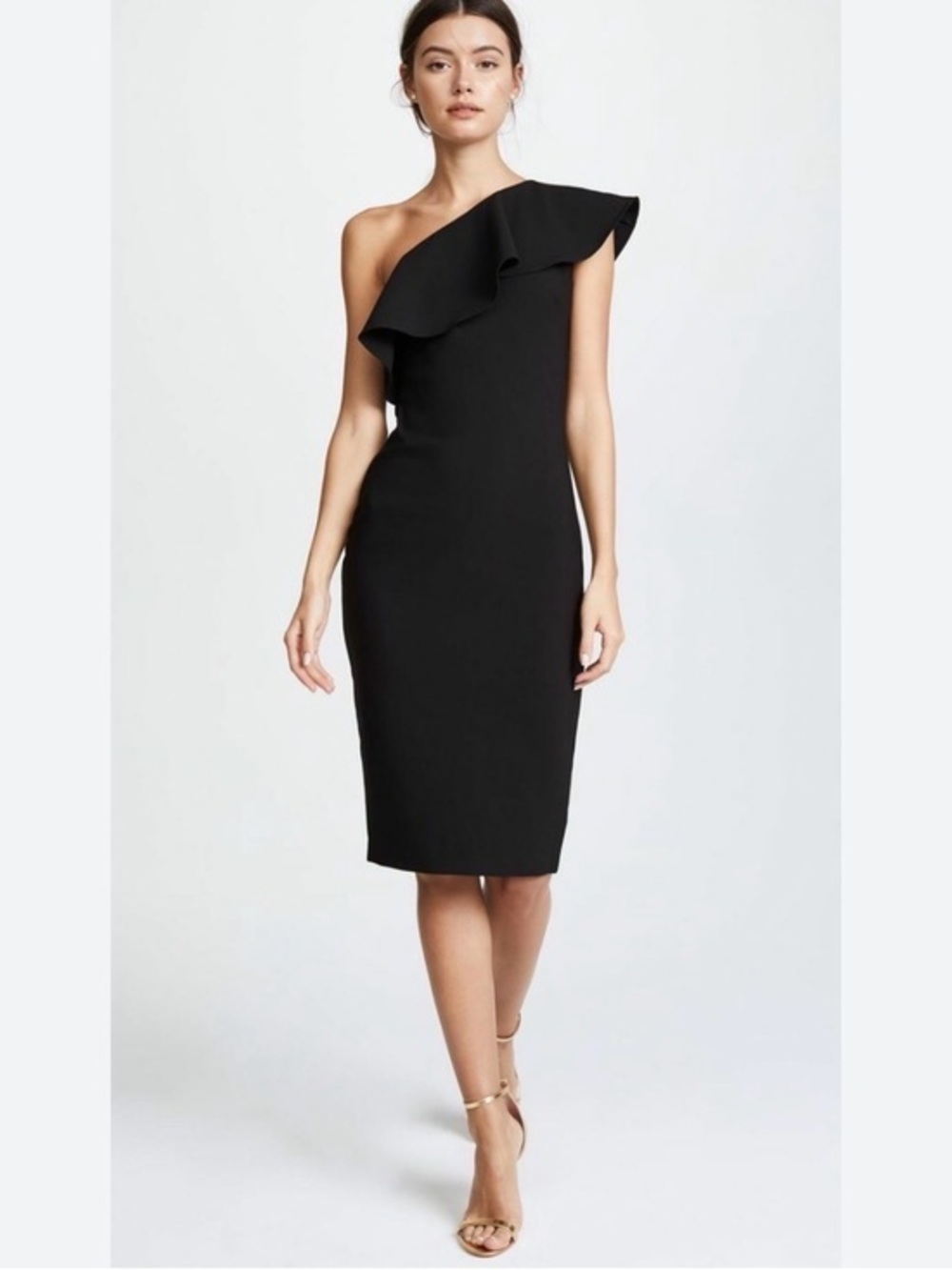 NWT Likely Wilshire Black One Sleeve Dress 0
